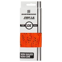 "Sherwood Pro Wide Laces in Orange/Black"