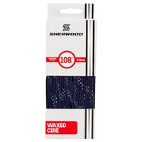 "SherWood Pro Waxed Laces in Purple"