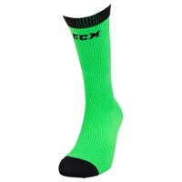 CCM Liner Hockey Socks in Lime Size Senior
