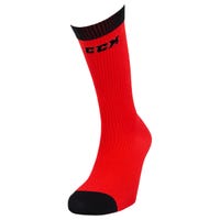 CCM Liner Hockey Socks in Red Size Senior