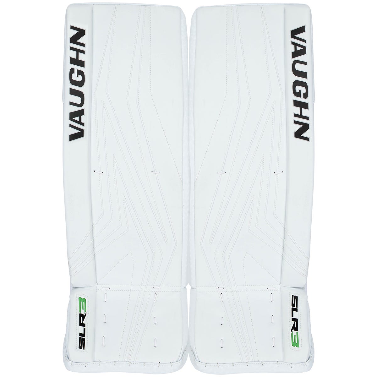 Vaughn Ventus SLR3 Junior Goalie Leg Pads in White Size 30+2in