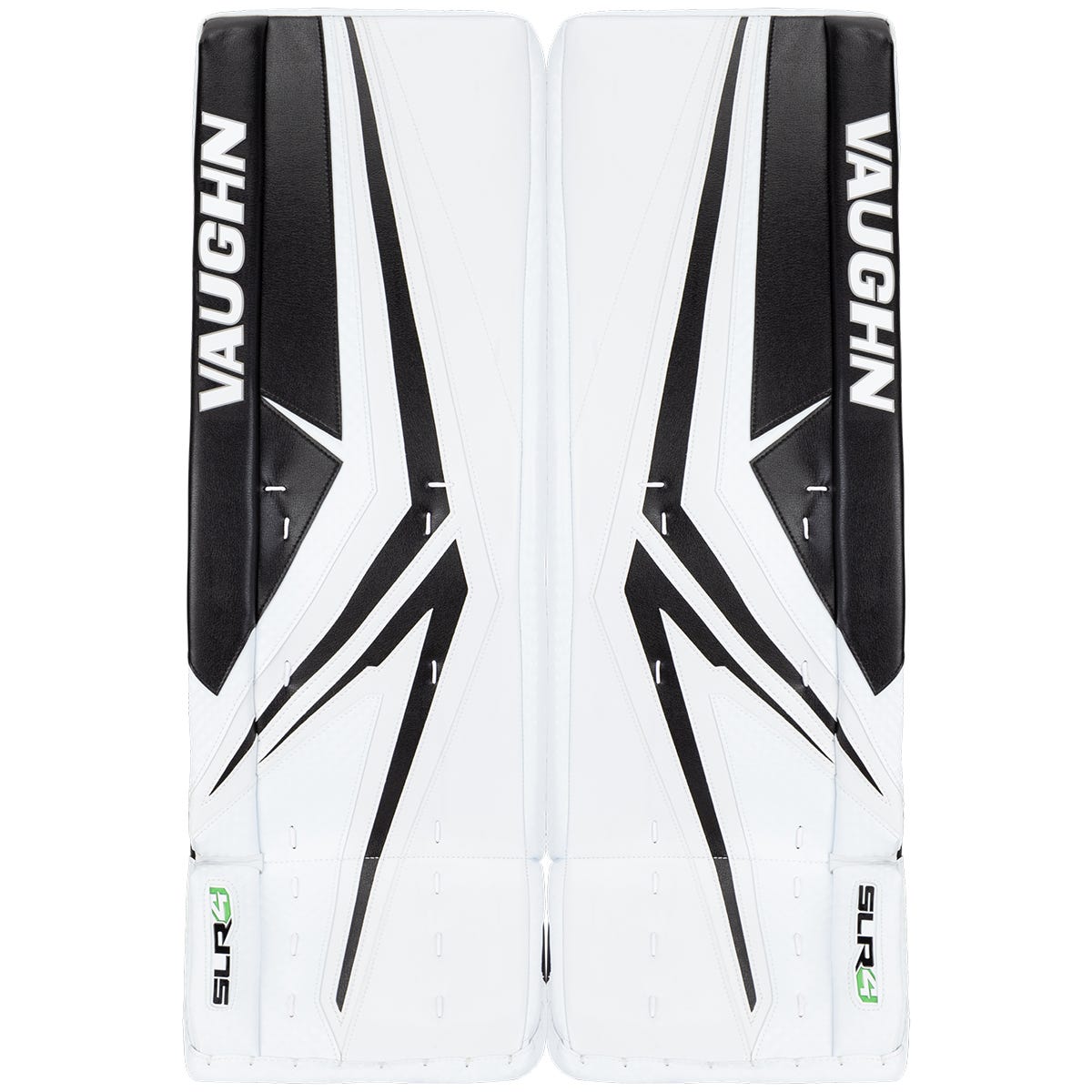 Vaughn SLR4 Pro Senior Goalie Leg Pads in White/Black Size 33+2in