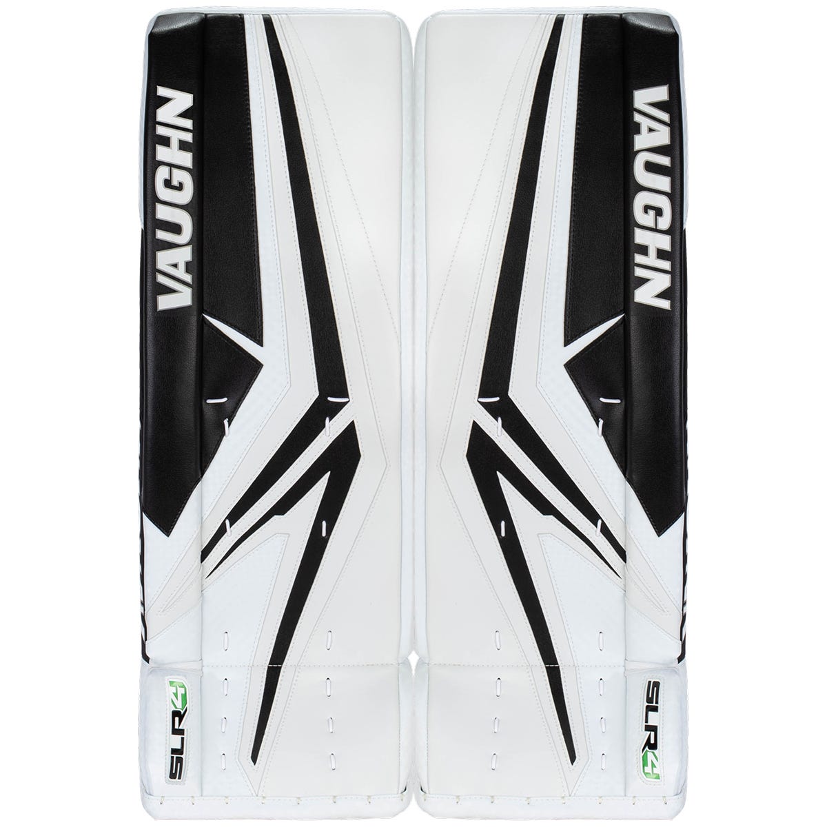 Vaughn SLR4 Intermediate Goalie Leg Pads in White/Black Size 31+2in