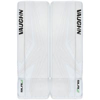 Vaughn SLR4 Intermediate Goalie Leg Pads in White/White Size 29+2in