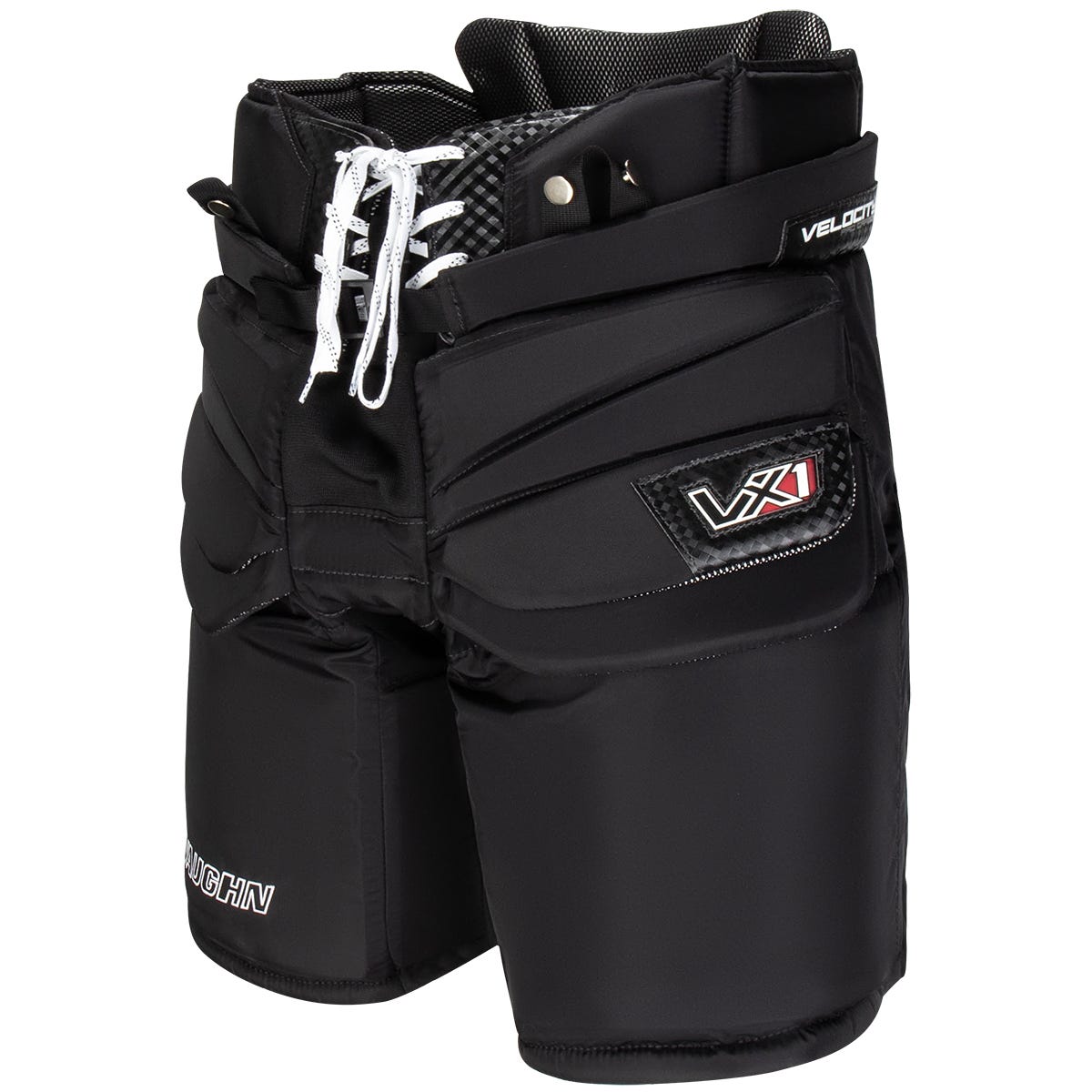 Vaughn Velocity VX1 Pro Carbon Senior Goalie Pants in Black Size Medium