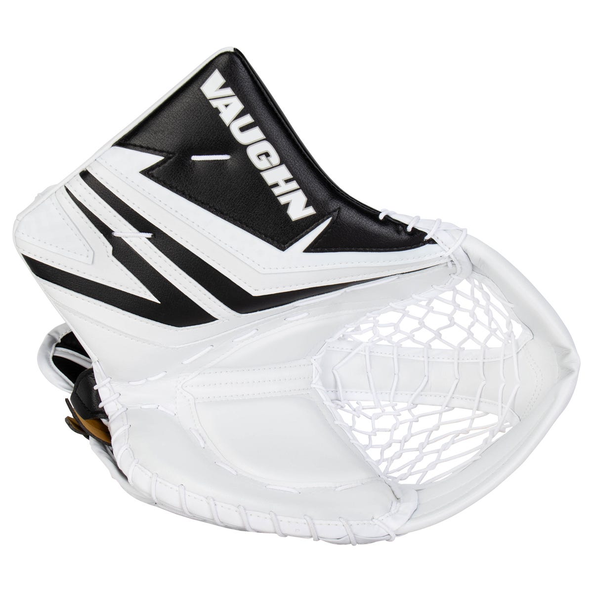 Vaughn SLR4 Pro Senior Goalie Glove in White/Black