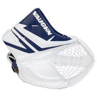 Vaughn SLR4 Pro Senior Goalie Glove in White/Blue