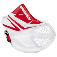 Vaughn SLR4 Pro Senior Goalie Glove in White/Red