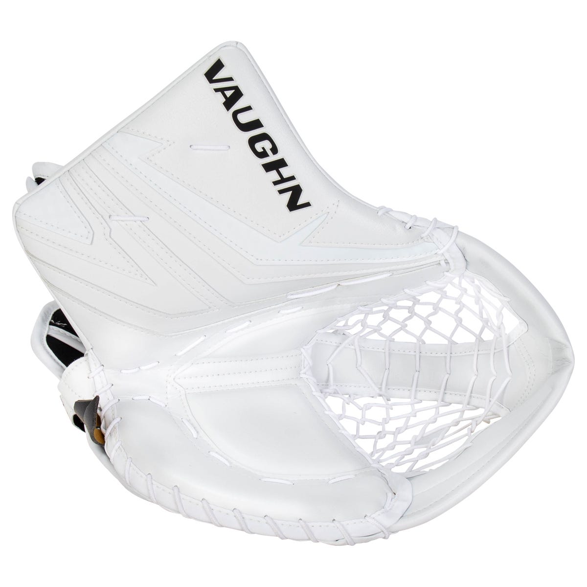 Vaughn SLR4 Pro Senior Goalie Glove in White/White