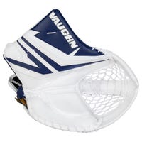 Vaughn SLR4 Intermediate Goalie Glove in White/Blue