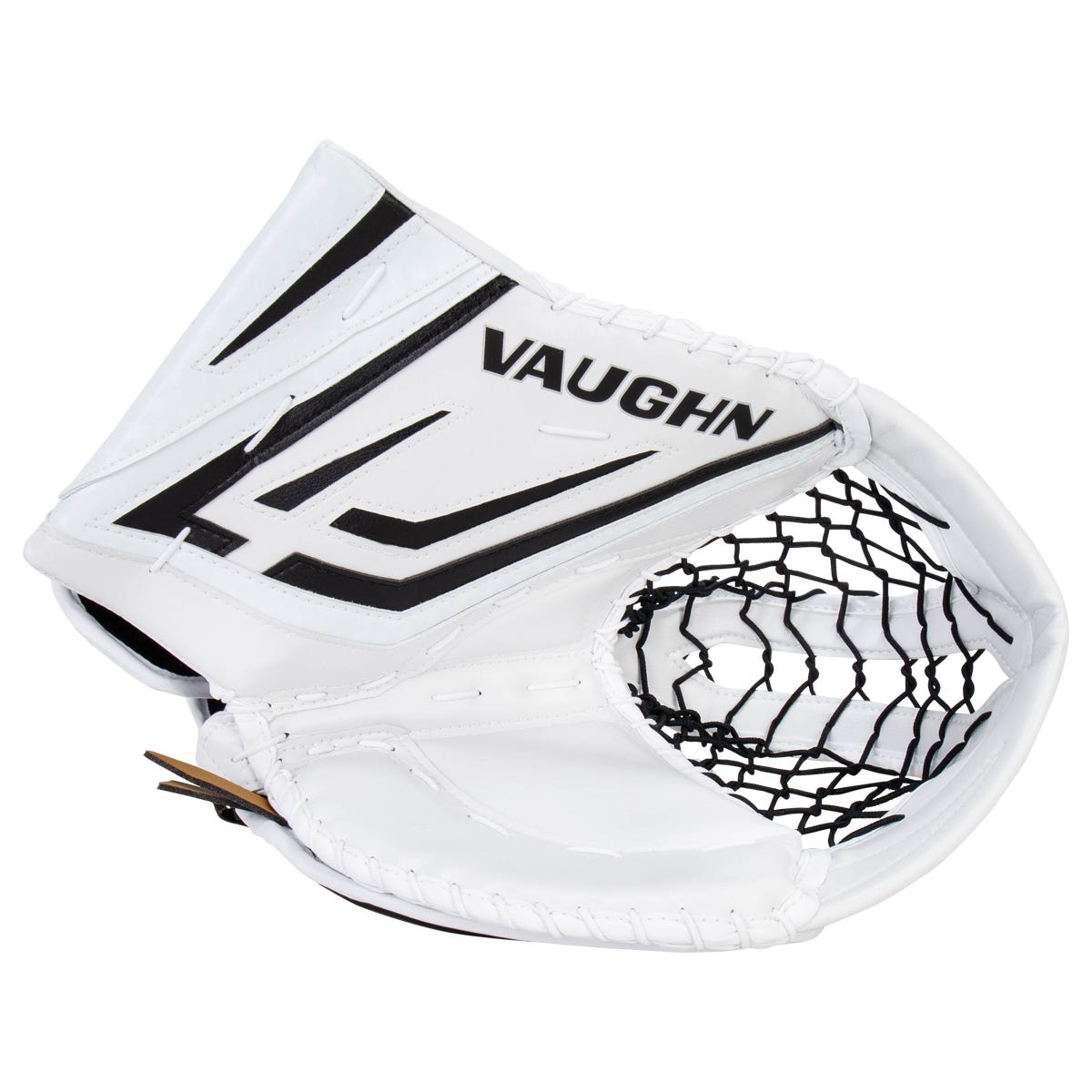 Vaughn Velocity VX1 Pro Senior Goalie Glove in White/Black