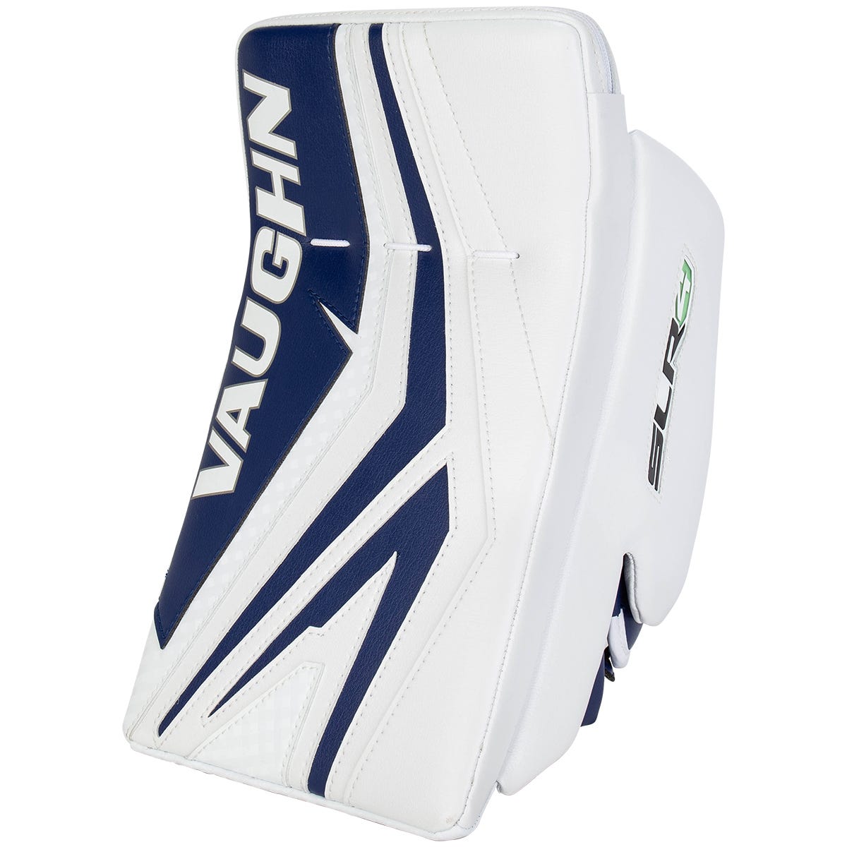 Vaughn SLR4 Intermediate Goalie Blocker in White/Blue