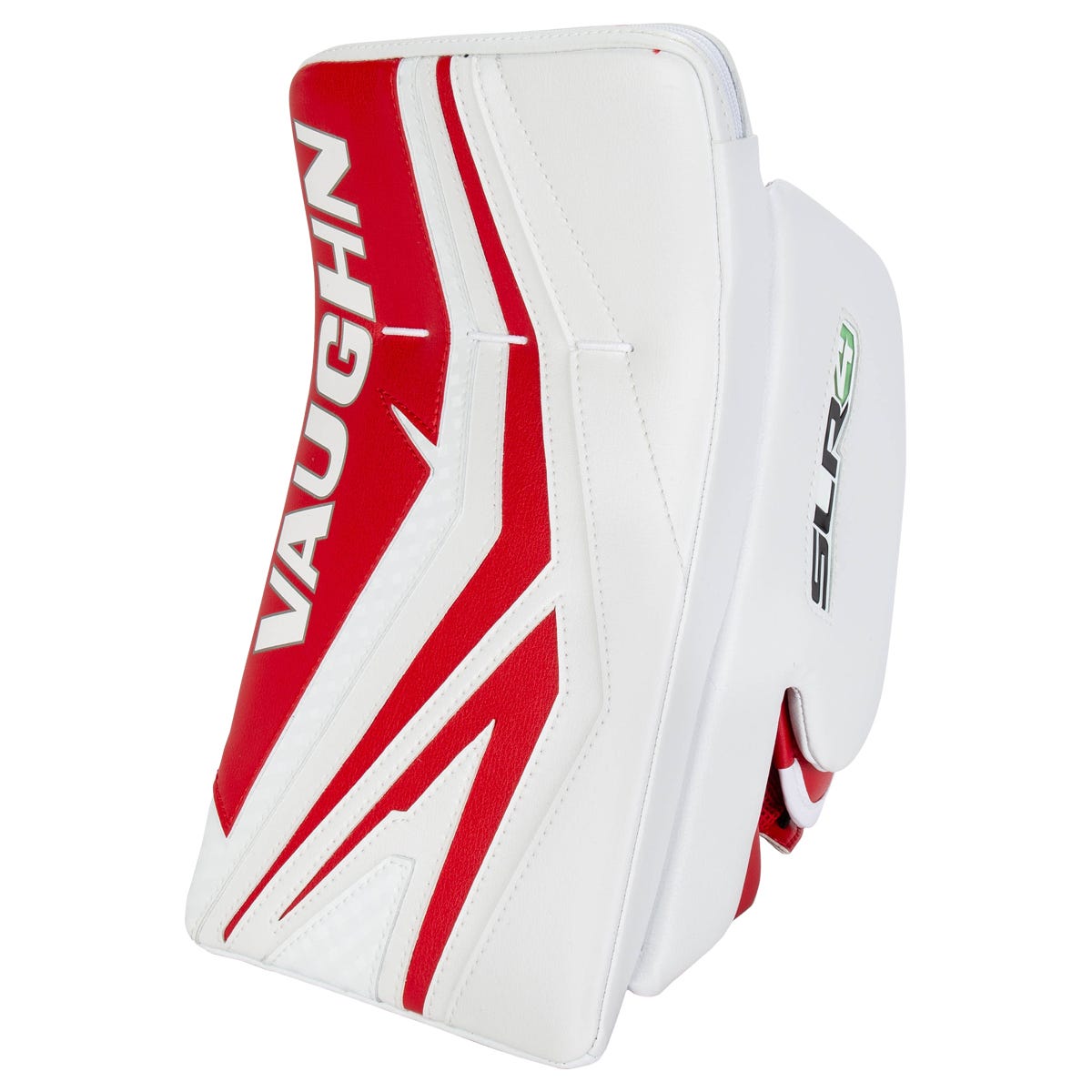 Vaughn SLR4 Intermediate Goalie Blocker in White/Red