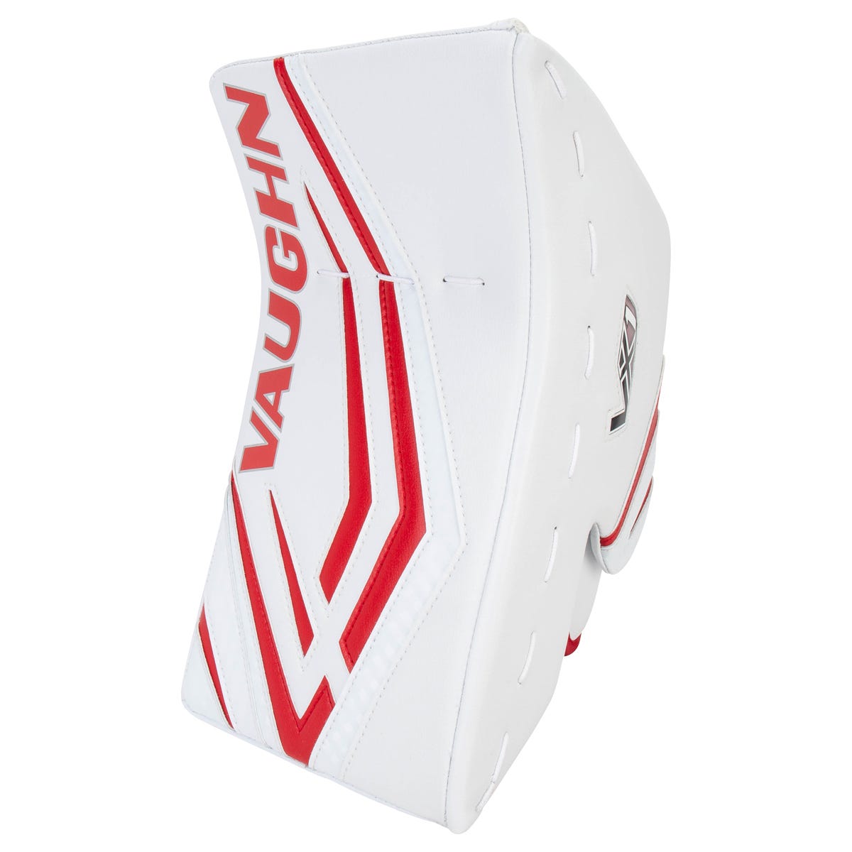 Vaughn Velocity VX1 Pro Senior Goalie Blocker in White/Red