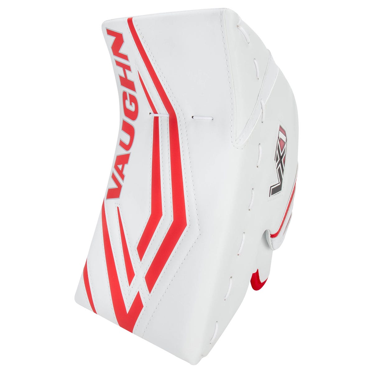 Vaughn Velocity VX1 Junior Goalie Blocker in White/Red