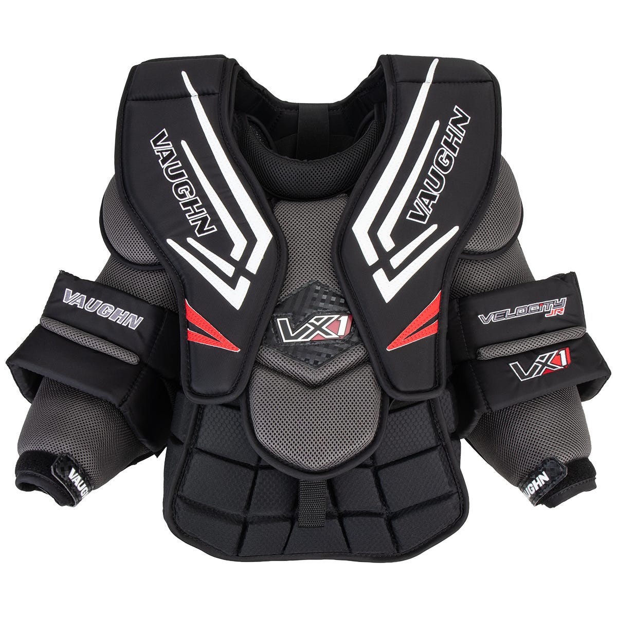 Vaughn Velocity VX1 Junior Goalie Chest & Arm Protector in Black Size Medium/Large