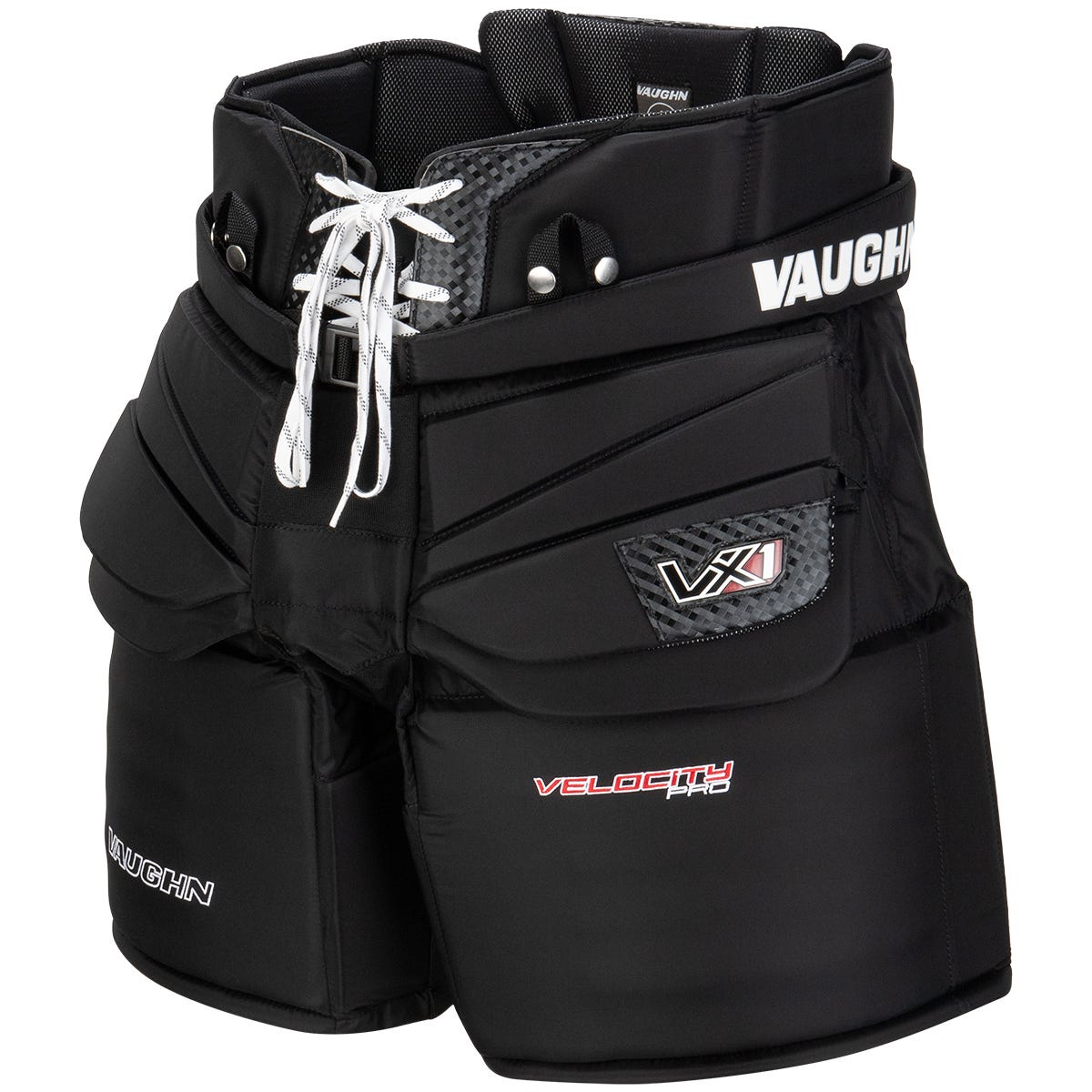 Vaughn Velocity VX1 Pro Senior Goalie Pants in Black Size Medium