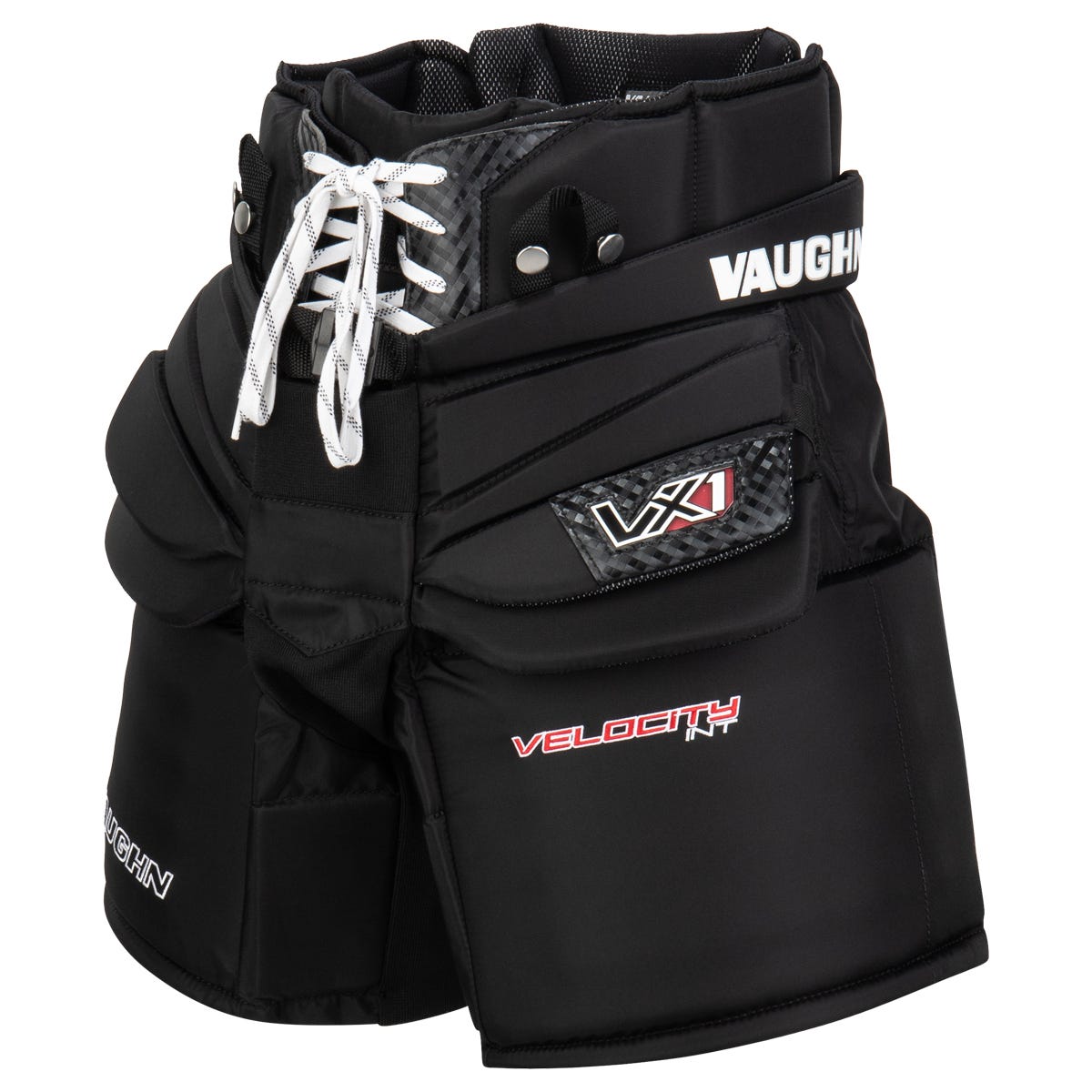 Vaughn Velocity VX1 Intermediate Goalie Pants in Black Size Large