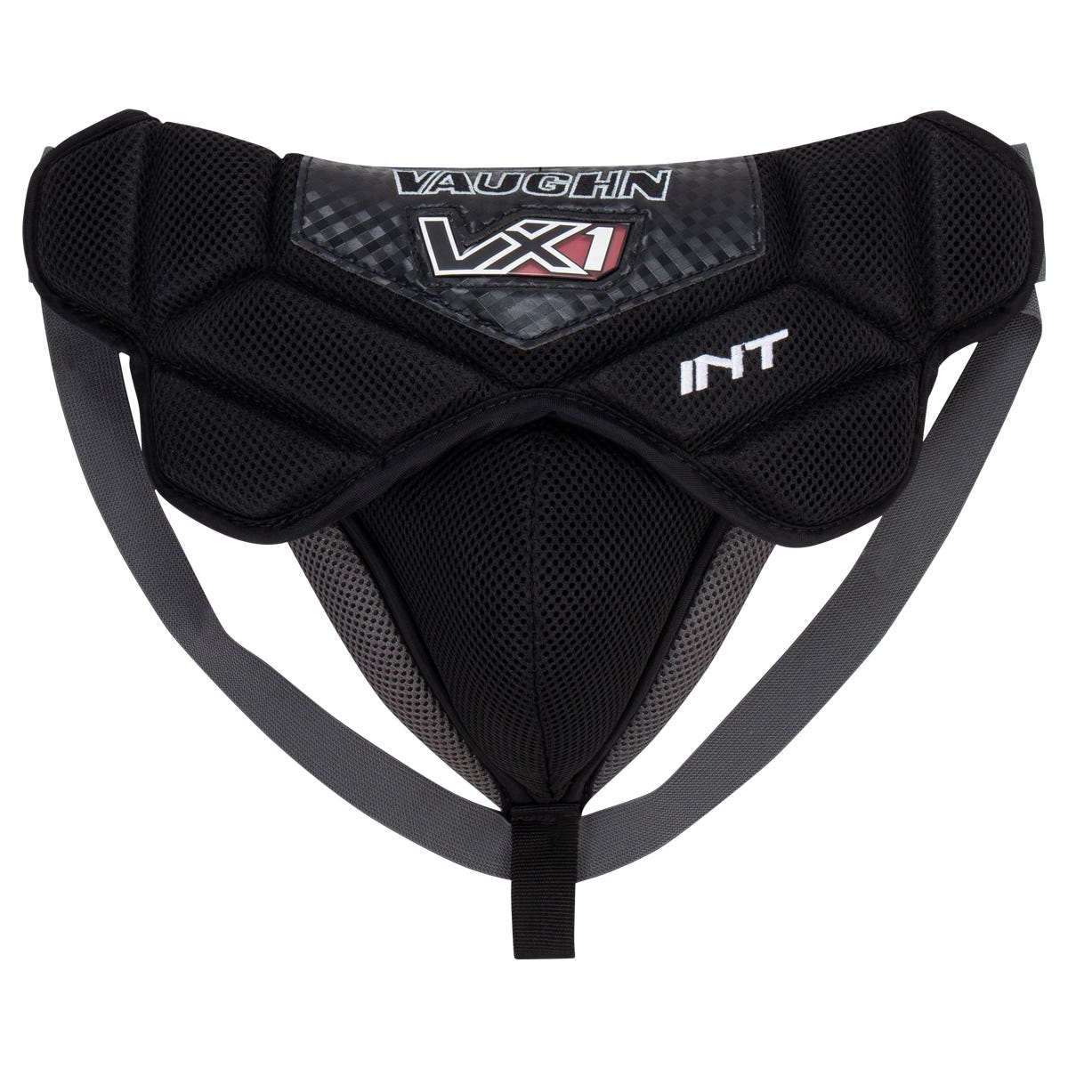 Vaughn Velocity VX1 Goalie Cup in Black Size Intermediate