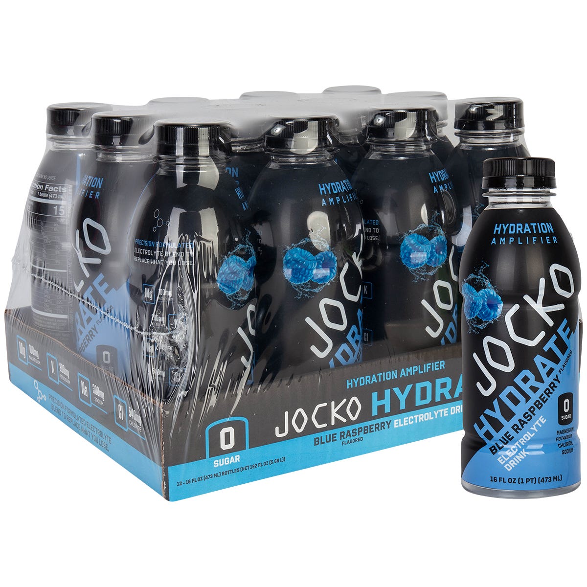 Jocko Fuel Jocko HYDRATE Drink - Blue Raspberry (12pk)