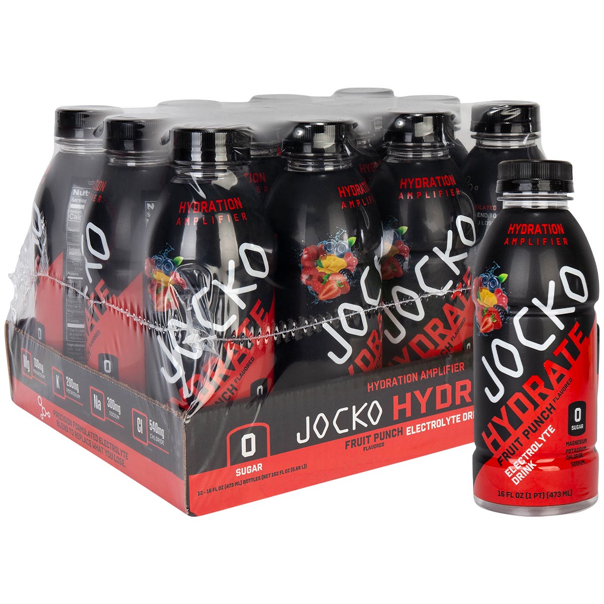 Jocko Fuel Jocko HYDRATE Drink - Fruit Punch (12pk)