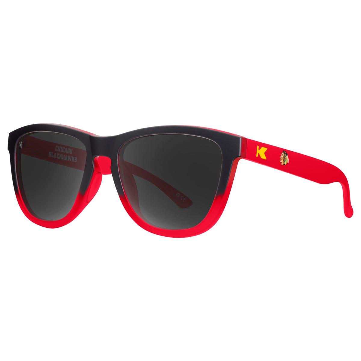 Knockaround Chicago Blackhawks Sunglasses in Red