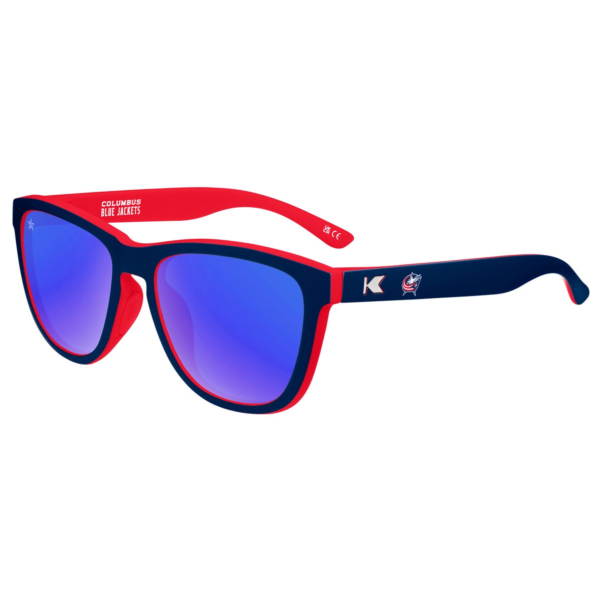 Knockaround Columbus Blue Jackets Sunglasses in Navy