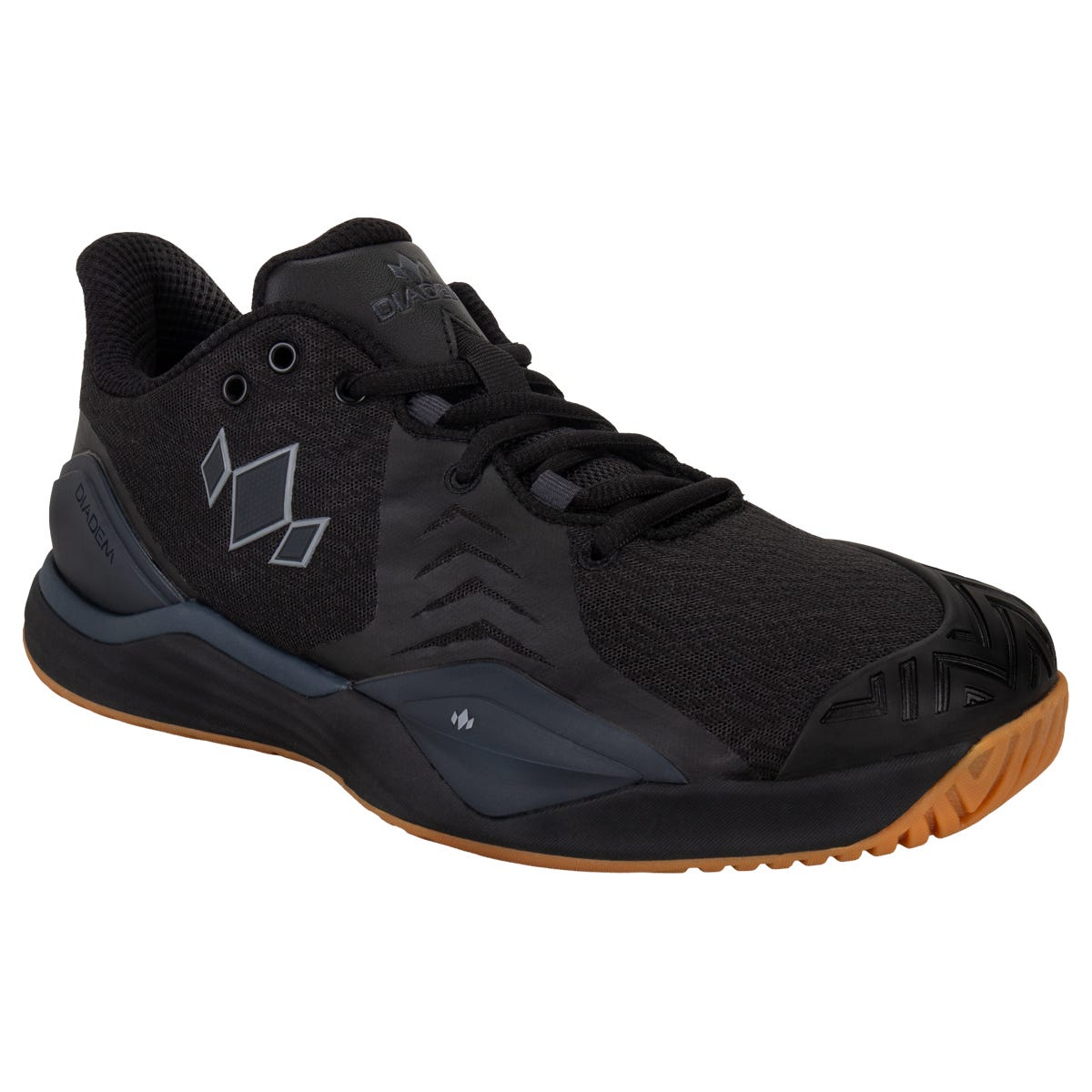 Diadem Court Burst Pickleball Shoes - Black/Gum Size 10.5