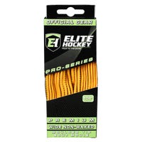 "Elite Pro-Series Premium Wide NON-WAXED Molded Tip Laces in Yellow"