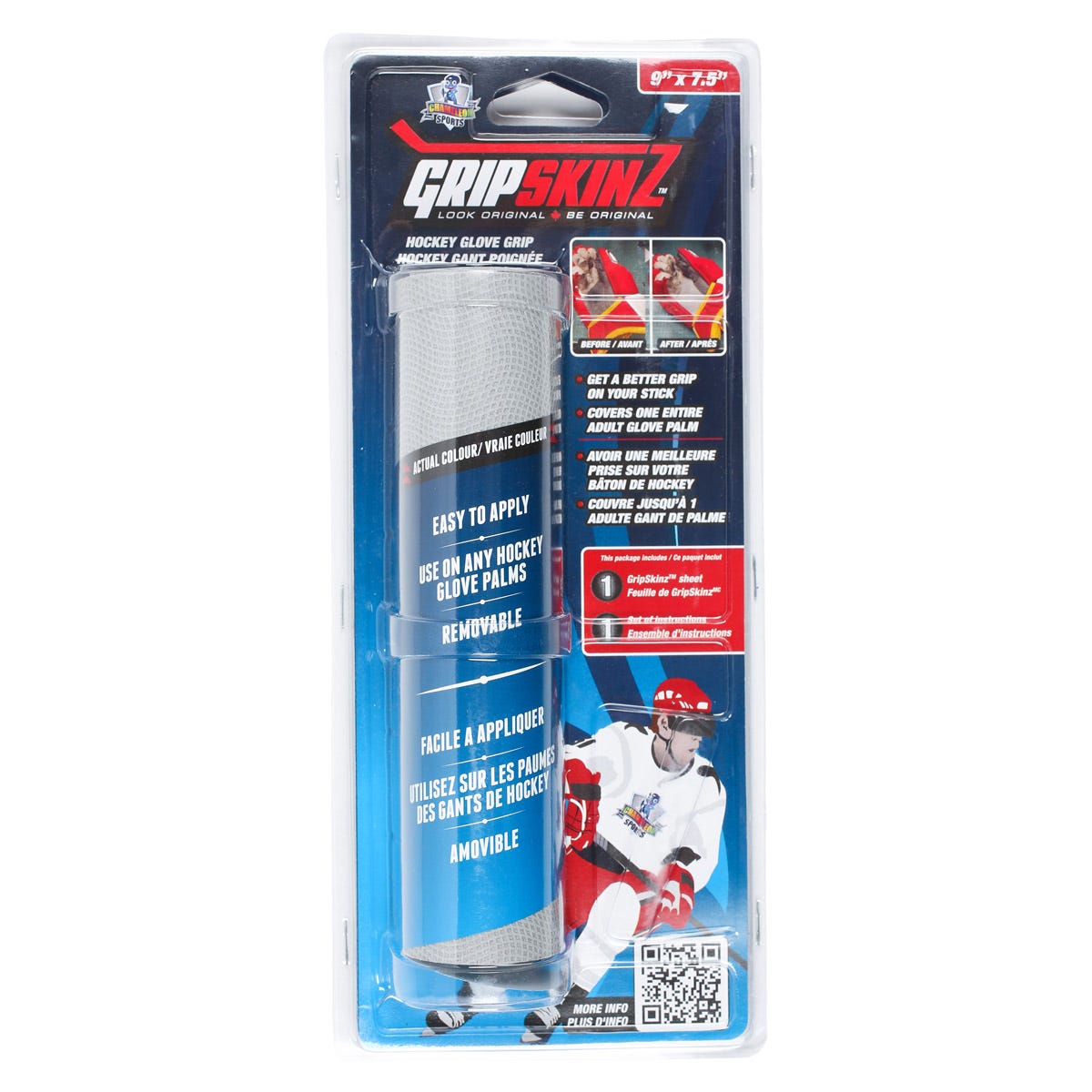 PadSkinz GripSkinz Glove Grip Repair - Mini in Grey