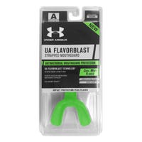 Under Armour Strapped Flavor Blast Antimicrobial Mouth Guard in Cool Mint Size Youth
