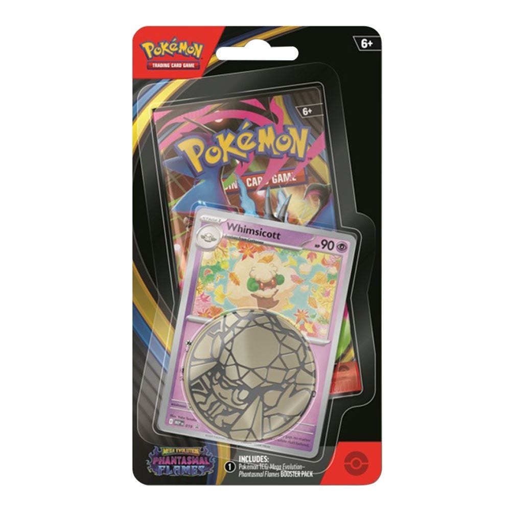 Pokemon TGC Mega Evolution: Phantasmal Flames Checklane Blister Pack