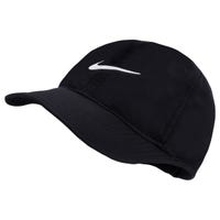 Nike Featherlight Women's Adjustable Cap in Black/White Size OSFM