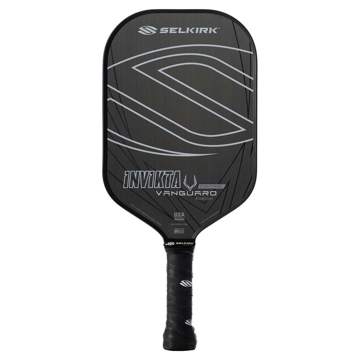 Selkirk VANGUARD Control Invikta Pickleball Paddle in Grey