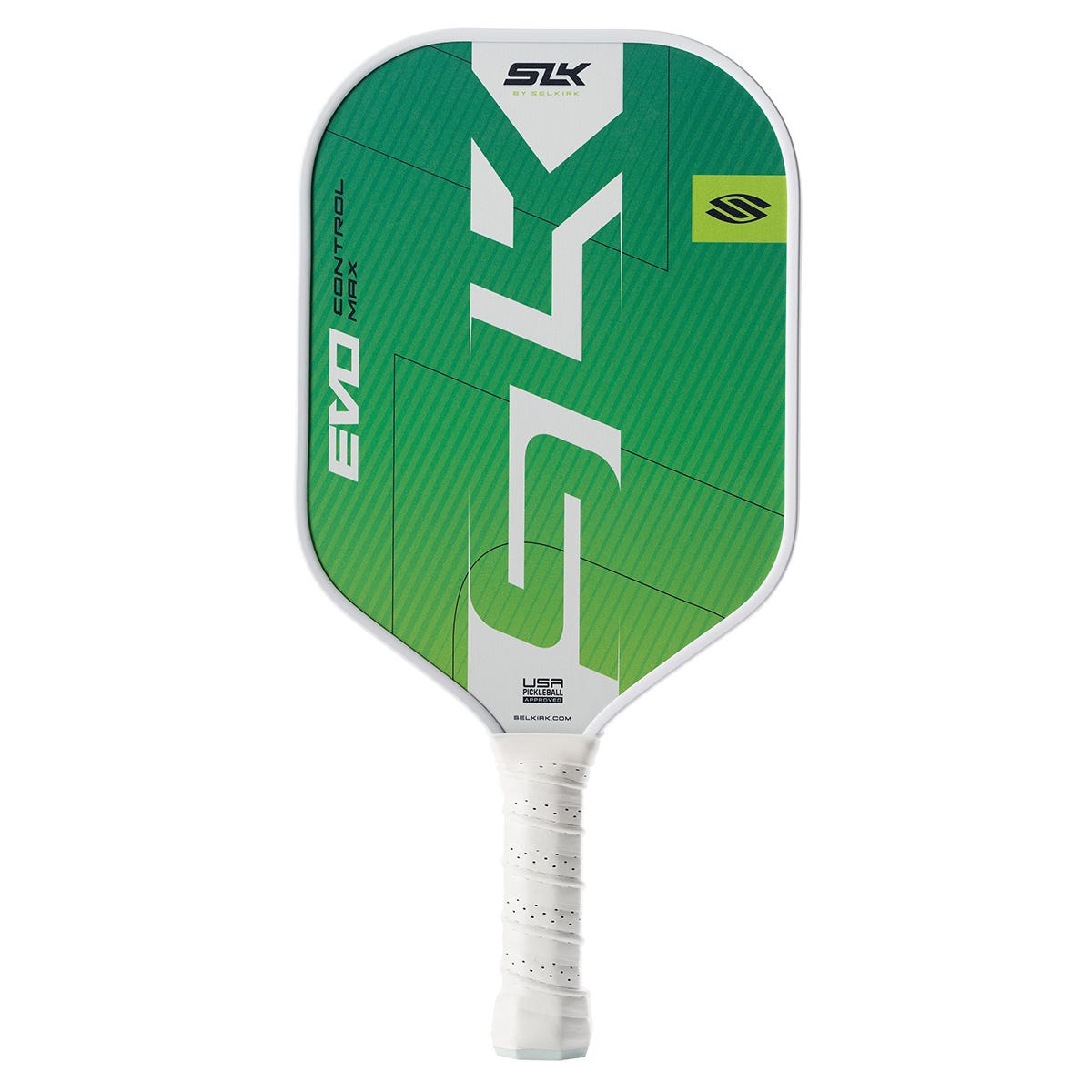 Selkirk SLK EVO Control Max Pickleball Paddle in White/Blue