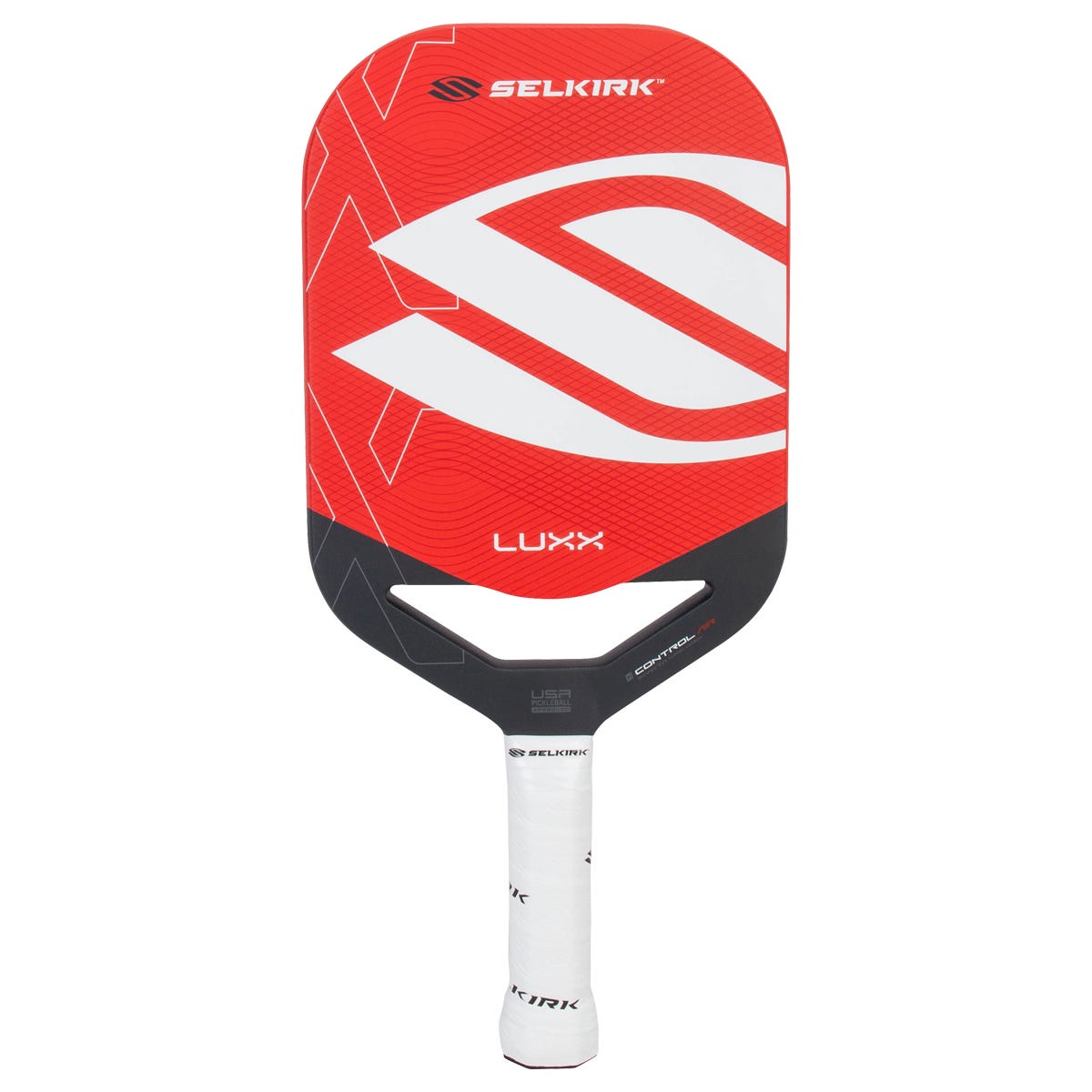 Selkirk LUXX Control Air w/ InfiniGrit Invikta Pickleball Paddle in Black/White/Red
