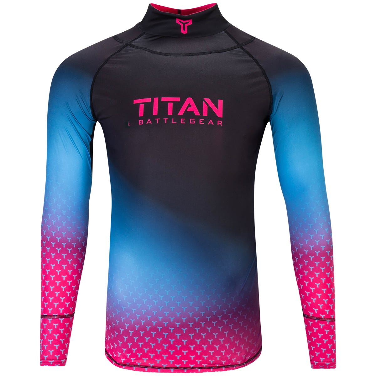Titan BattleGear 2.0 Stretch ProCurve Senior Long Sleeve Shirt in Miami Nights Size Medium
