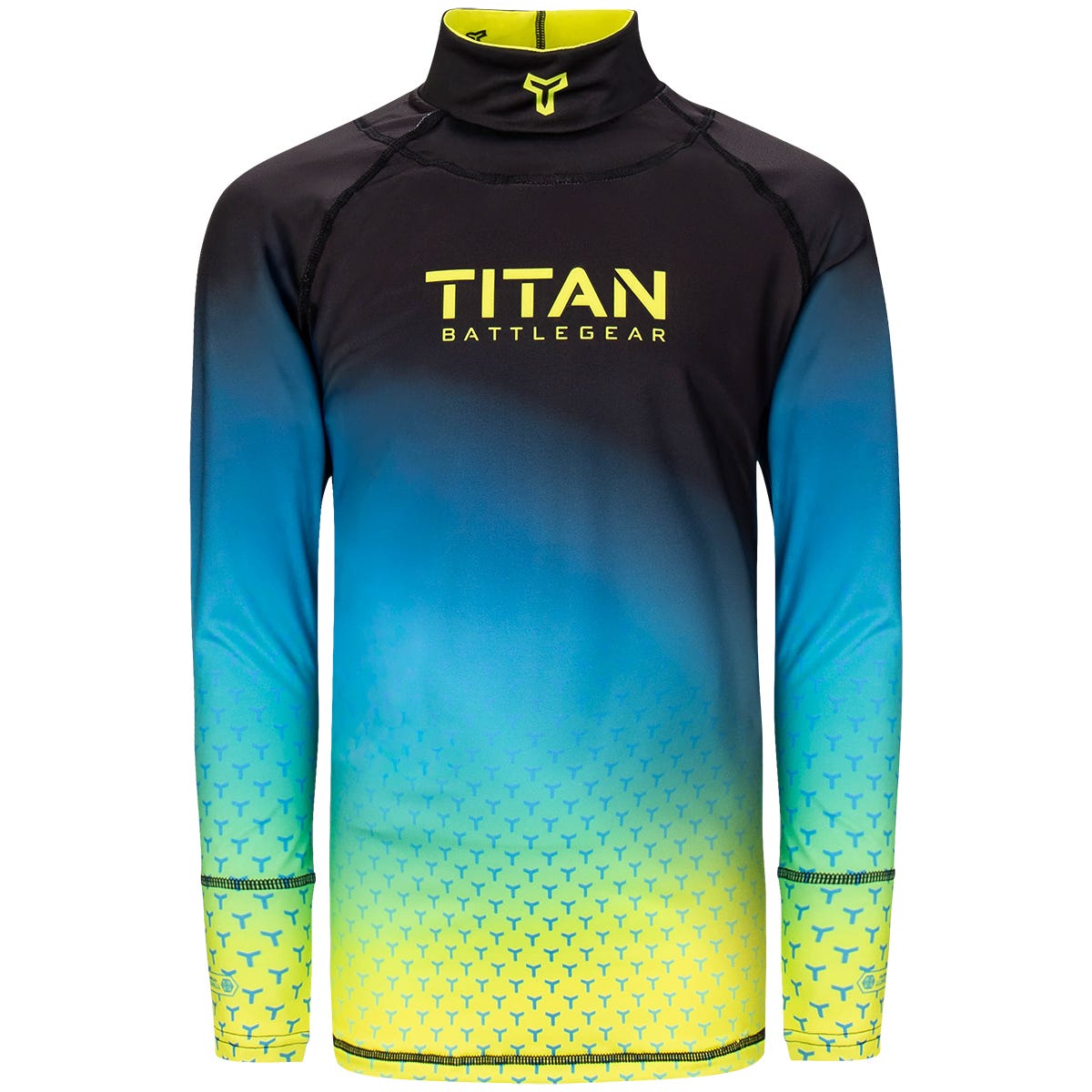 Titan BattleGear 2.0 Stretch ProCurve Youth Long Sleeve Shirt in Early Riser Size X-Large
