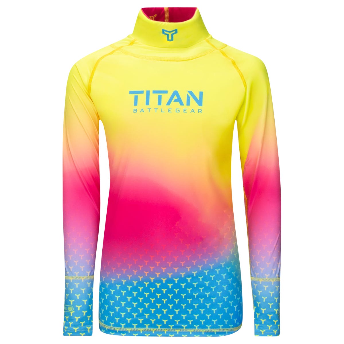 Titan BattleGear 2.0 Stretch ProCurve Youth Long Sleeve Shirt in Last Light Size Large