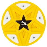 Alkali Revel Pro Roller Hockey Puck in Yellow