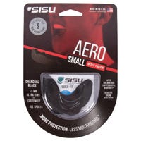SISU Aero NextGen Mouthguard in Charcoal Black Size Youth