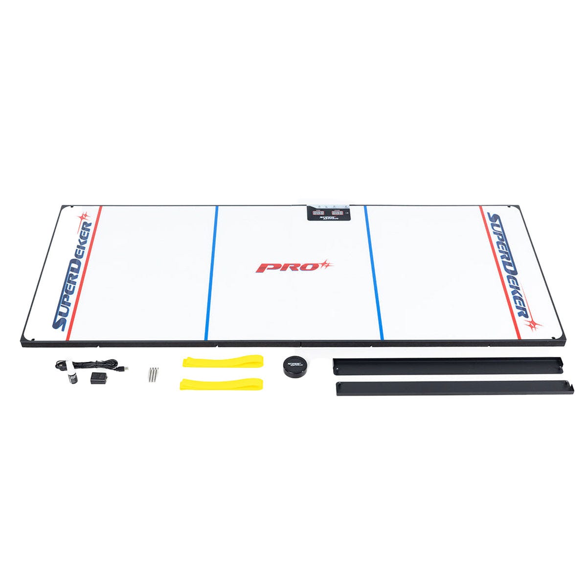 HockeyShot SuperDeker Pro (2 Panel) in White