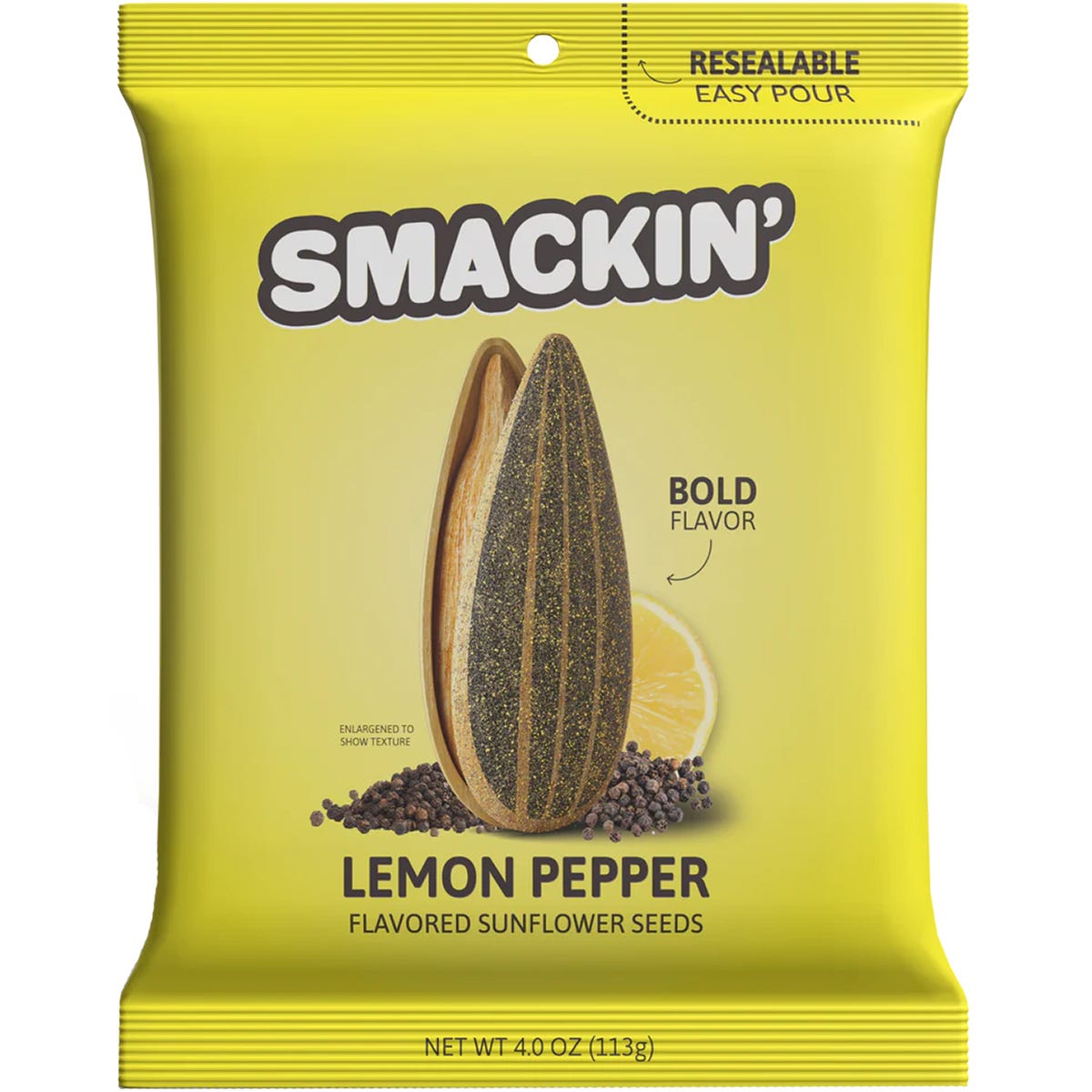 Smackin  Sunflower Seeds - Lemon Pepper