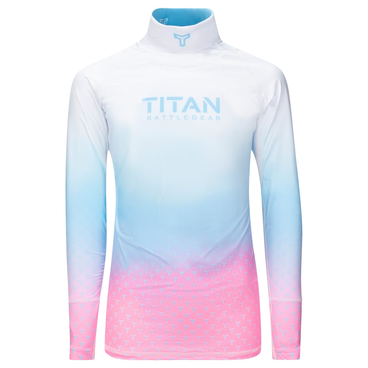 Titan BattleGear 2.0 Stretch ProCurve Youth Long Sleeve Shirt in Miami Vice Size Medium