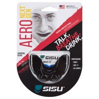 SISU Aero NextGen Mouthguard in Charcoal Black Size Adult