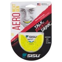 SISU Aero NextGen Mouthguard in Neon Flash Size Adult