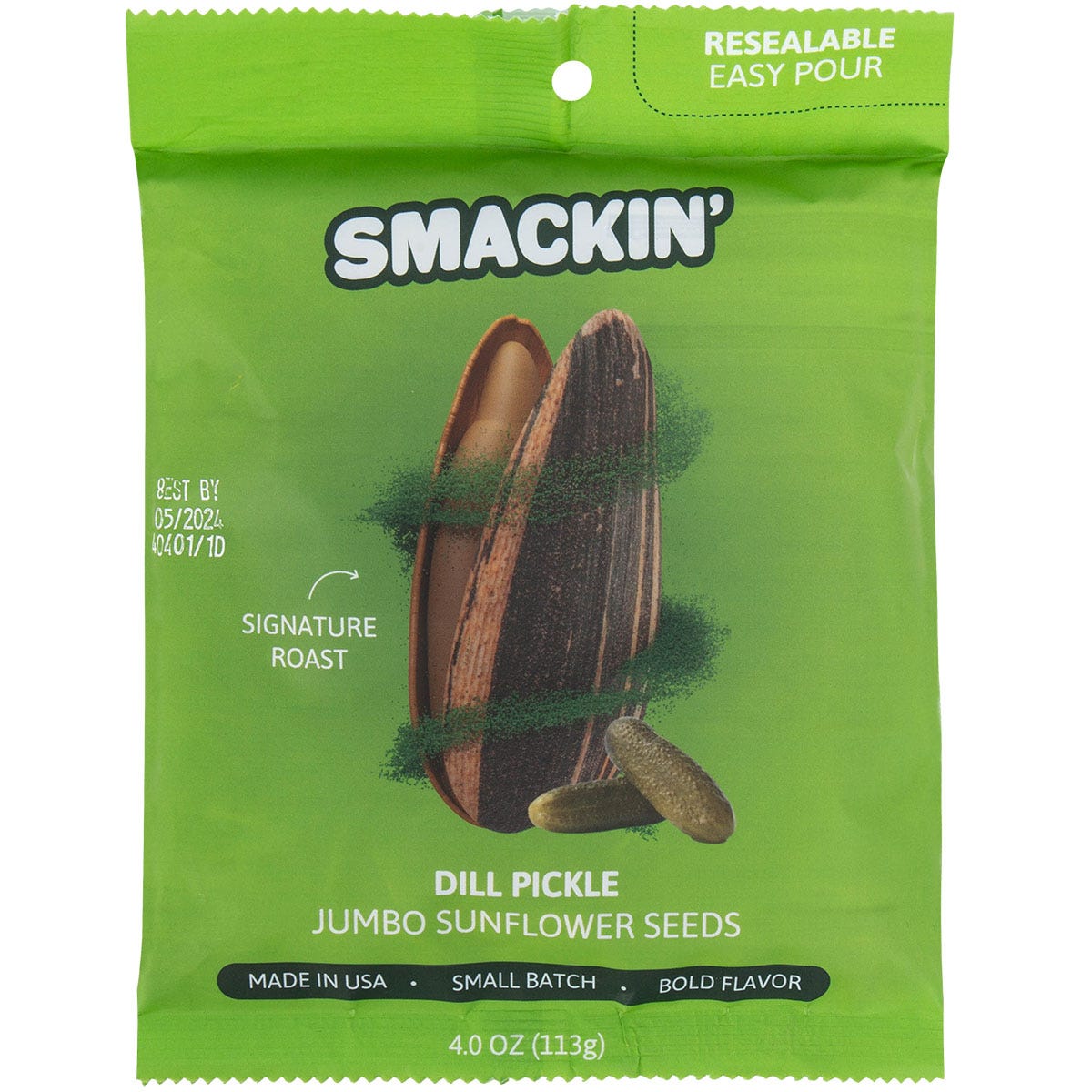 Smackin  Sunflower Seeds - Dill Pickle