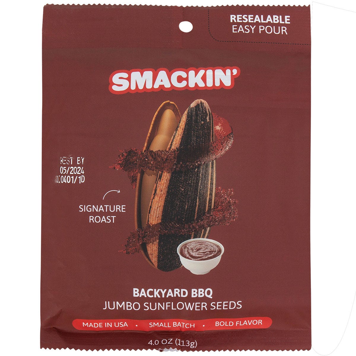 Smackin  Sunflower Seeds - Backyard BBQ