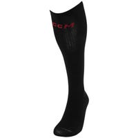 CCM Sport Bamboo Liner Hockey Socks in Black Size Senior