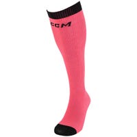 CCM Sport Bamboo Liner Hockey Socks in Pink Size Senior